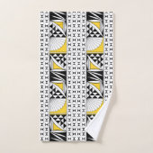 Southwest Native Sunrise in Yellow Bad Handdoek (Handdoek)