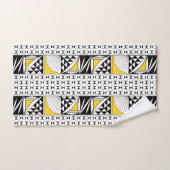 Southwest Native Sunrise in Yellow Bad Handdoek (Handdoek)