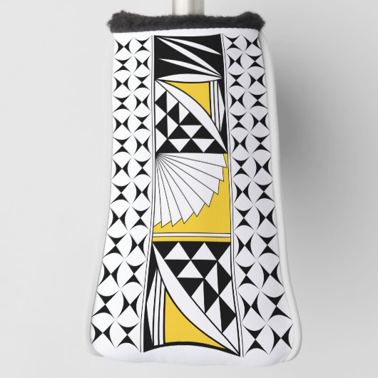 Southwest Native Sunrise in Yellow Golfheadcover (Draai 90)