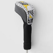 Southwest Native Sunrise in Yellow Golfheadcover (Schuin)