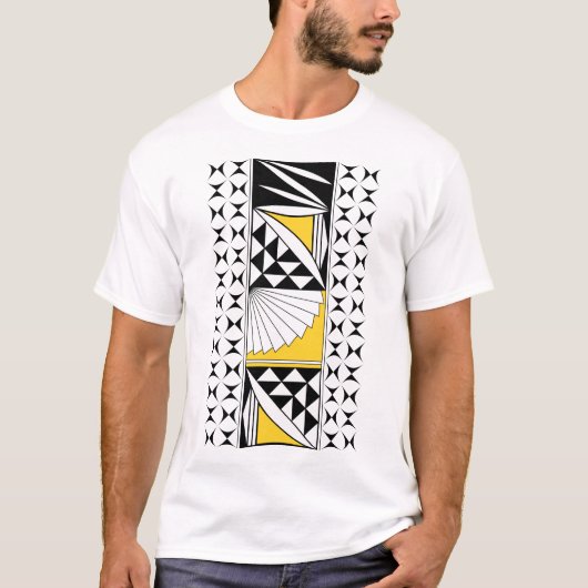 Southwest Native Sunrise in Yellow T-shirt (Voorkant)