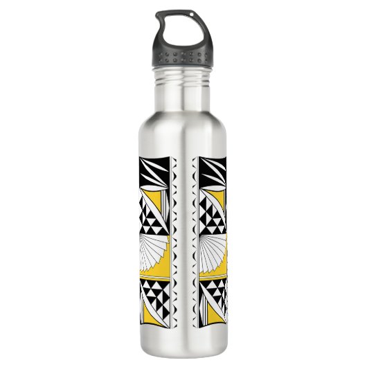 Southwest Native Sunrise in Yellow Waterfles (Achterkant)