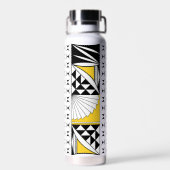 Southwest Native Sunrise in Yellow Waterfles (Achterkant)