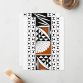 Southwest Native Sunrise Notitiekaartje (Voorkant / Achterkant in situ)