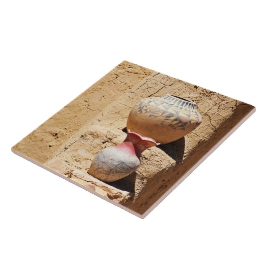 Southwest Navajo Pottery Tegeltje (Zijkant)