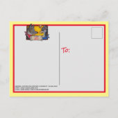 Southwest New Mexico Coyote Roadrunner Souvenir Briefkaart (Achterkant)