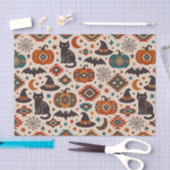 Southwest Orange Pumpkin Halloween  Tissuepapier (Craft)