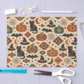 Southwest Orange Pumpkin Halloween  Tissuepapier (Craft)