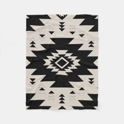 Southwest-patroon Fleece Deken (Voorkant)