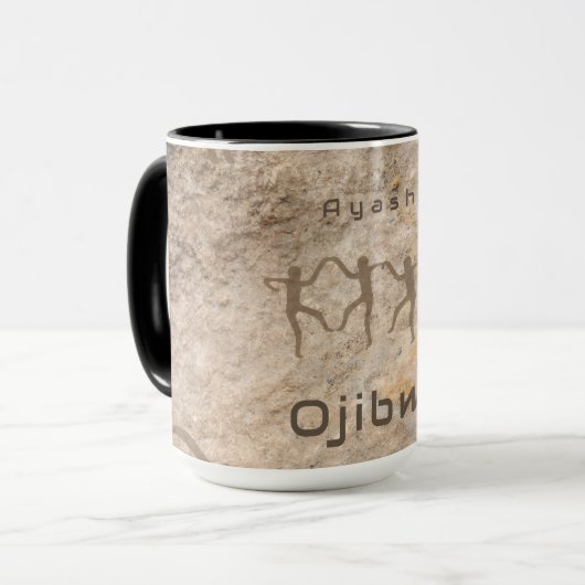 Southwest Petroglyhs Custom Tribe/Name Mok (Voorkant links)