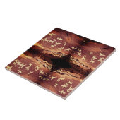 Southwest Petroglyph Ceramic Tile Tegeltje (Zijkant)