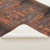 Southwest Petroglyph Sherpa Deken (3/4)