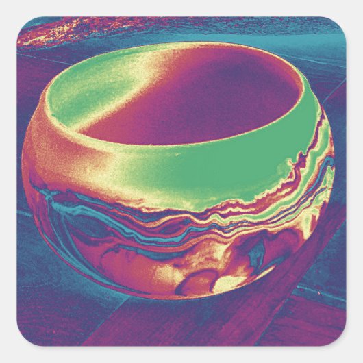 Southwest Pottery Vierkante Sticker (Voorkant)