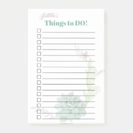 Southwest Prickly Pear Cactus Wat te doen Post-it® Notes