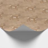 Southwest Pronghorn Antelope Cadeaupapier (Hoek)