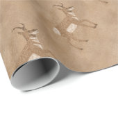 Southwest Pronghorn Antelope Cadeaupapier (Rol Hoek)