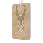 Southwest Pronghorn Antelope Head, gepersonaliseer Luchtverfrisser (Links)