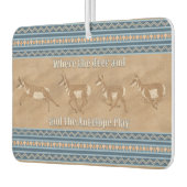 Southwest Pronghorn Antelope Herd Persoonlijk Luchtverfrisser (Links)