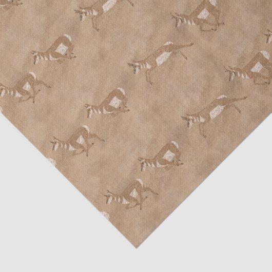 Southwest Pronghorn Antelope Tissuepapier (Detail)