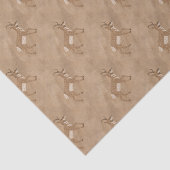 Southwest Pronghorn Antelope Tissuepapier (Detail)