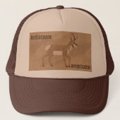 Southwest Pronghorn Antelope Trucker Pet (Voorkant)