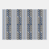 Southwest Rain en Sun in Blue Inpakpapier Vel (Voorkant 2)