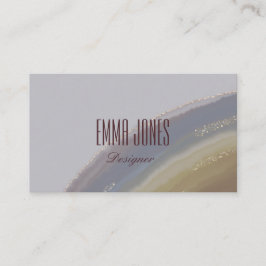 Southwest Rainbow Agate Visitekaartje