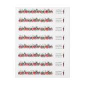 Southwest Red Hot Chili Peppers - Aangepast (Vel)