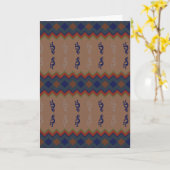 Southwest Retro Card Kaart (Gele Bloem)