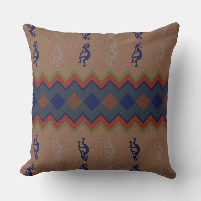 Southwest Retro Kussen (Voorkant)