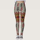 Southwest Retro Leggings (Voorkant)
