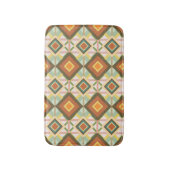 Southwest Retro Pop Art Diamonds Patroon Badmat (Voorkant Verticaal)