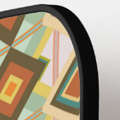 Southwest Retro Pop Art Diamonds Patroon Pickleball Paddle (Links Detail)