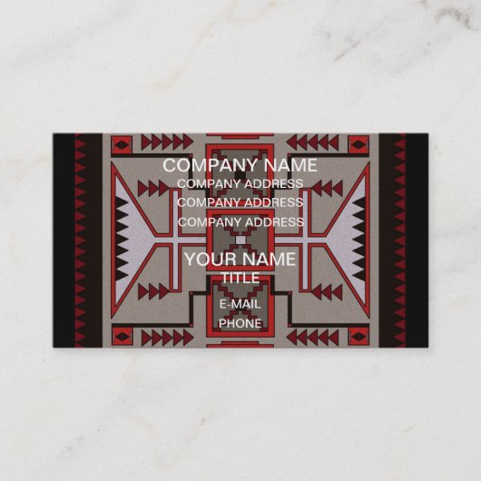 Southwest Retro Visitekaartje (Voorkant)