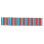 Southwest River Canyon Geometric Red Turquoise Medium Tafelloper (Horizontaal)