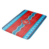 Southwest River Canyon Red Turquoise gepersonalise Badmat (Gekanteld)