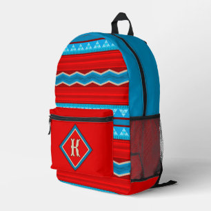 Southwest River Canyon Red Turquoise gepersonalise Bedrukte Rugzak