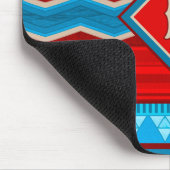 Southwest River Canyon Red Turquoise Personalized Muismat (Hoek)