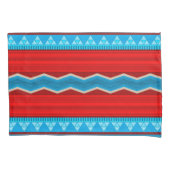 Southwest River Canyon Red Turquoise Standard Kussensloop (Voorkant-Links)