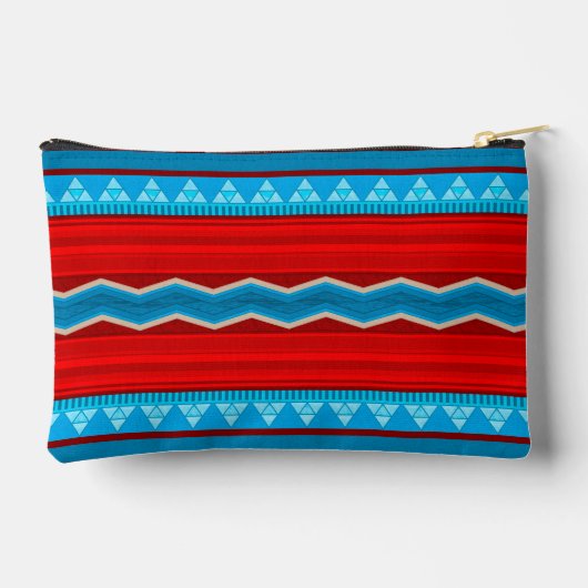 Southwest River Canyon rood en turquoise klein Etui (Achterkant)