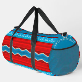 Southwest River Red Turquoise LG gepersonaliseerd Plunjezak