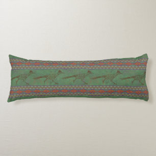 Southwest Roadrunner Sagebrush Green Body Pillow Lichaamskussen
