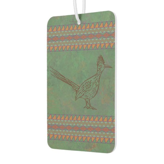 Southwest Roadrunner Sagebrush Green Geometric Luchtverfrisser (Links)