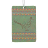 Southwest Roadrunner Sagebrush Green Geometric Luchtverfrisser (Achterkant)