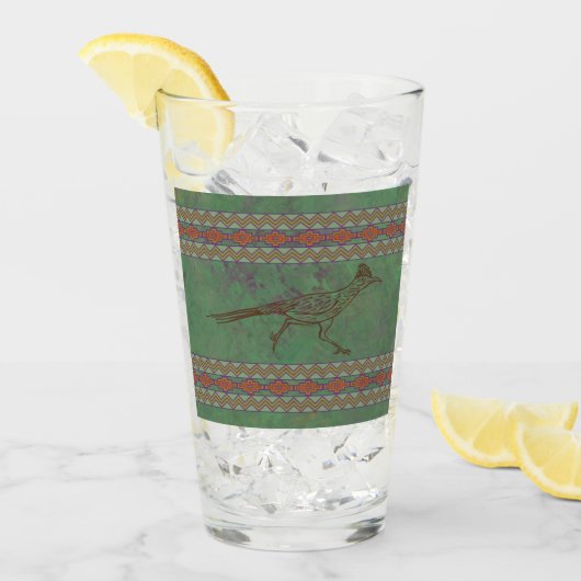 Southwest Roadrunner Sagebrush Green Glas (Voorkant ijs)