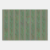 Southwest Roadrunner Sagebrush Green Inpakpapier Vel (Voorkant 3)