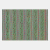 Southwest Roadrunner Sagebrush Green Inpakpapier Vel (Voorkant)