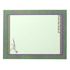 Southwest Roadrunner Sagebrush Green Notitieblok