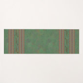 Southwest Roadrunner Sagebrush Green Yogamat (Voorkant (horizontaal))