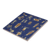 Southwest Rock Art Shaman Tegeltje (Zijkant)